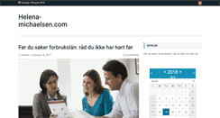 Desktop Screenshot of helena-michaelsen.com