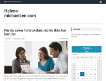 Tablet Screenshot of helena-michaelsen.com